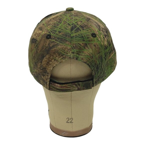 True Timber Camo Logo Strapback Cap Trucker Camouflage Hunting Baseball Hat - Picture 4 of 12
